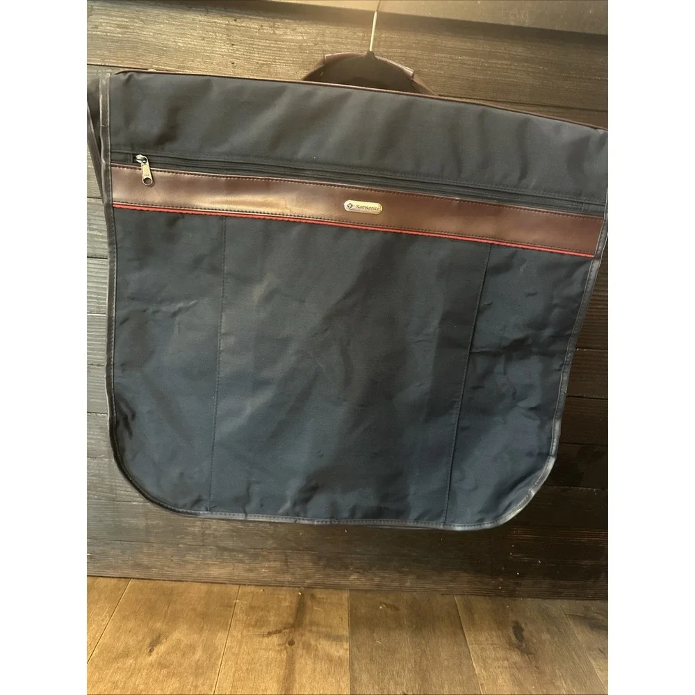 Vtg Samsonite Profile Hanging Garment Travel Bag Bi Fold Luggage Business‎ Carry